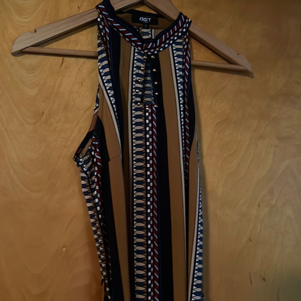Tribal maxi dress